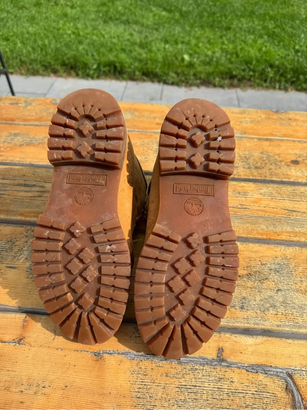 Timberland Wheat Brown Lace-Up Work Boots